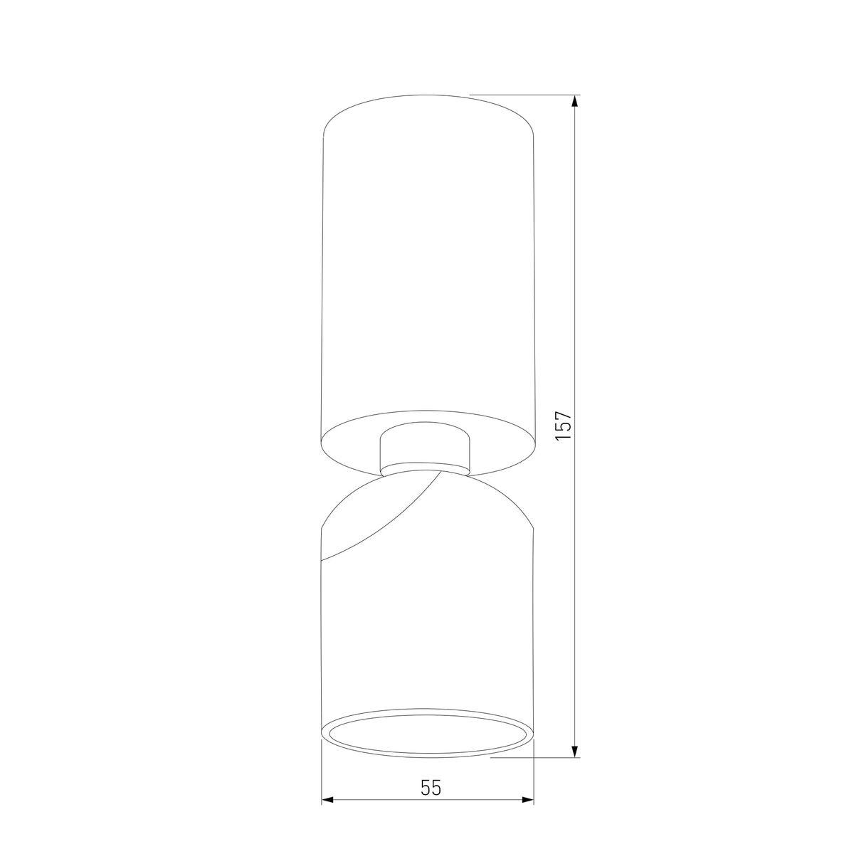 светодиодный спот elektrostandard spot 25106/led a066397