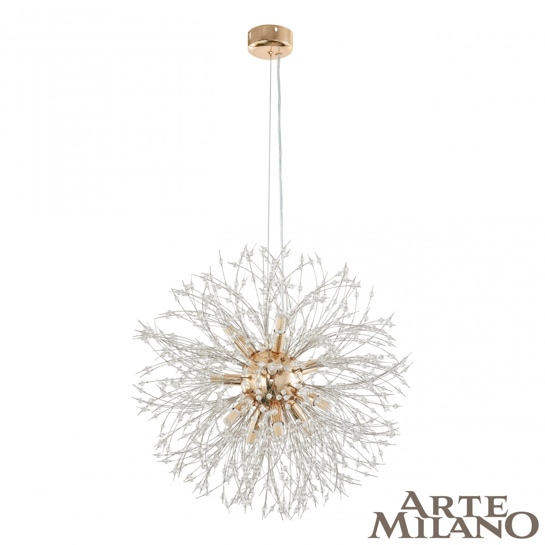 подвесная люстра arte milano 74398.d500.h550.g9.12 g