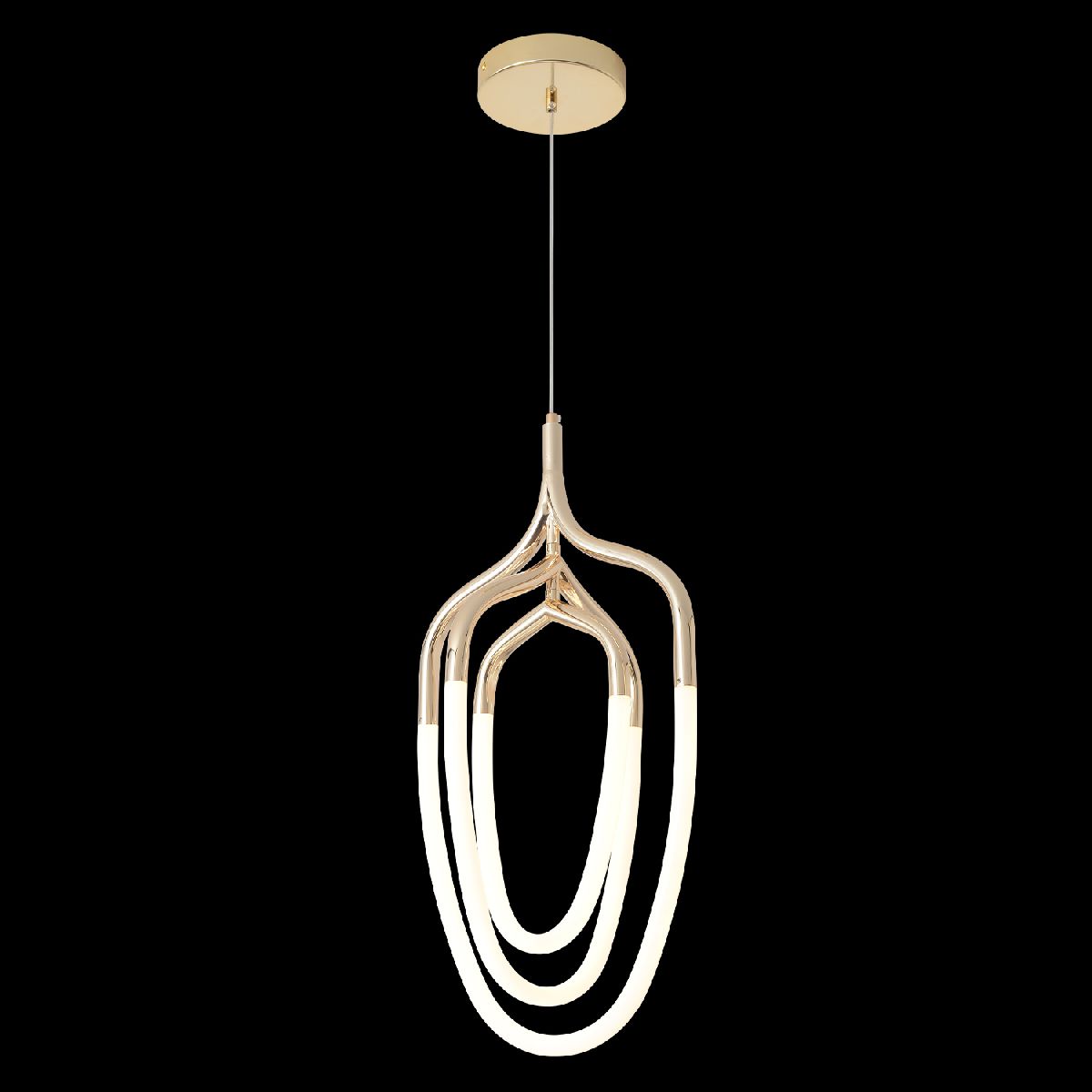 подвесной светильник crystal lux pera sp50w led gold