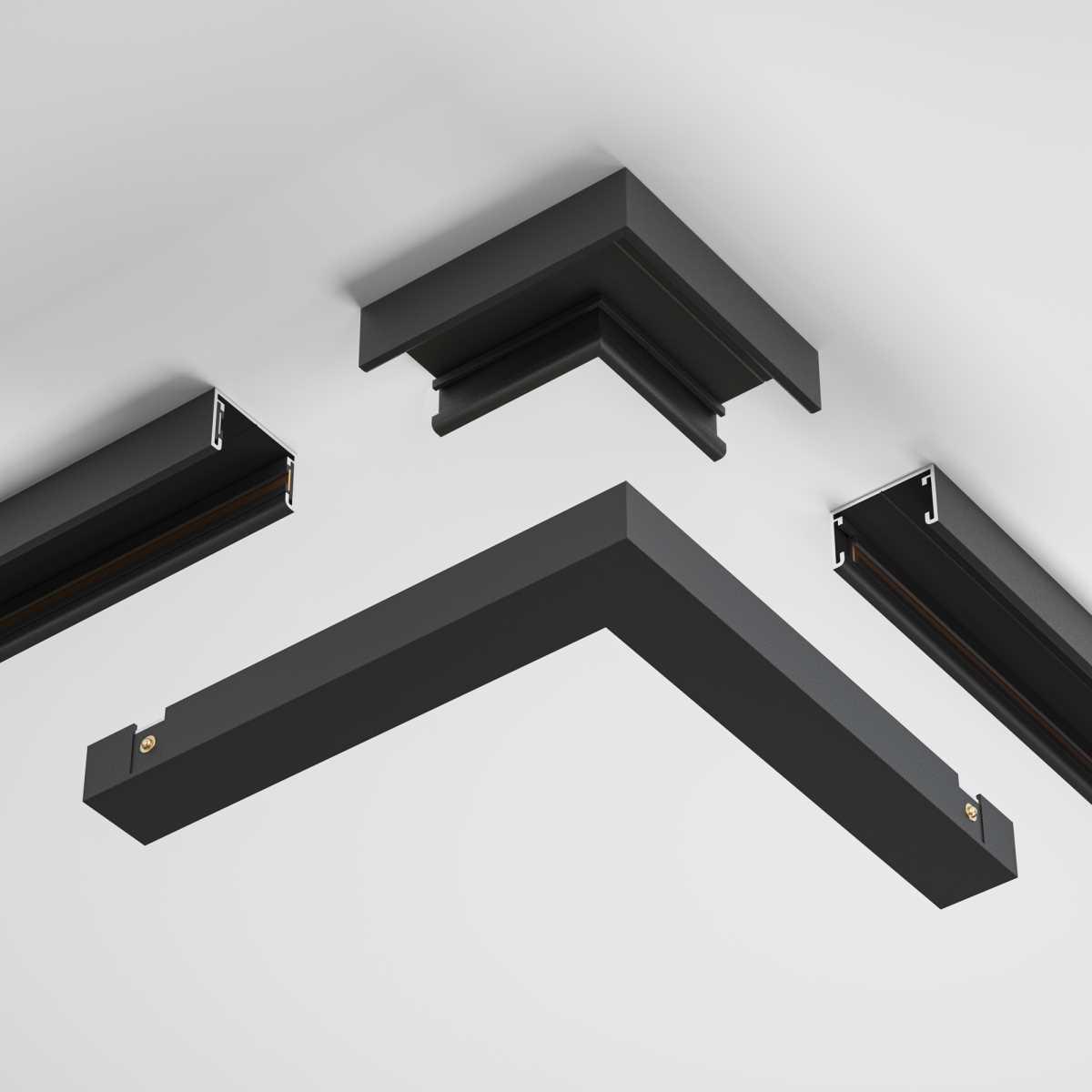 угловой коннектор питания maytoni technical tra172cpc-1b