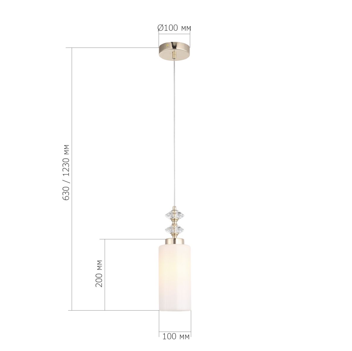 подвесной светильник st luce элегра sl1402.253.01