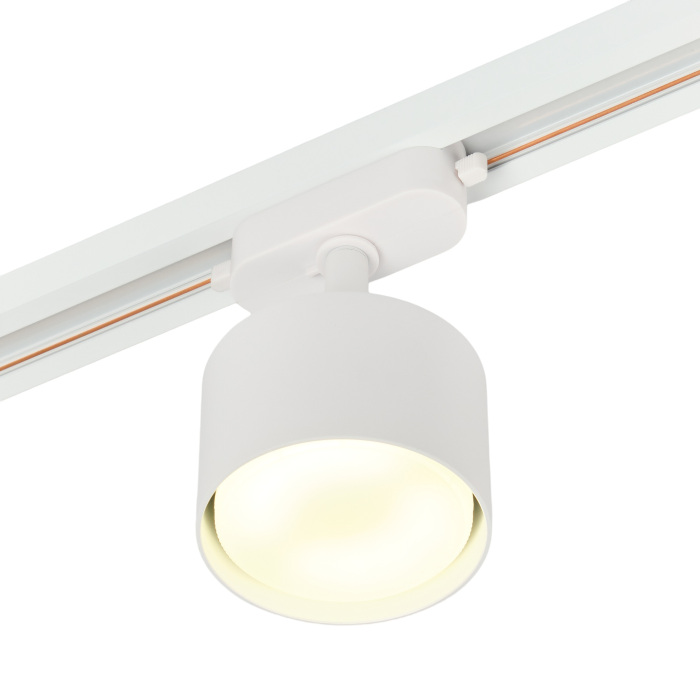 трековый однофазный светильник myfar tube mt0124-gx53-w