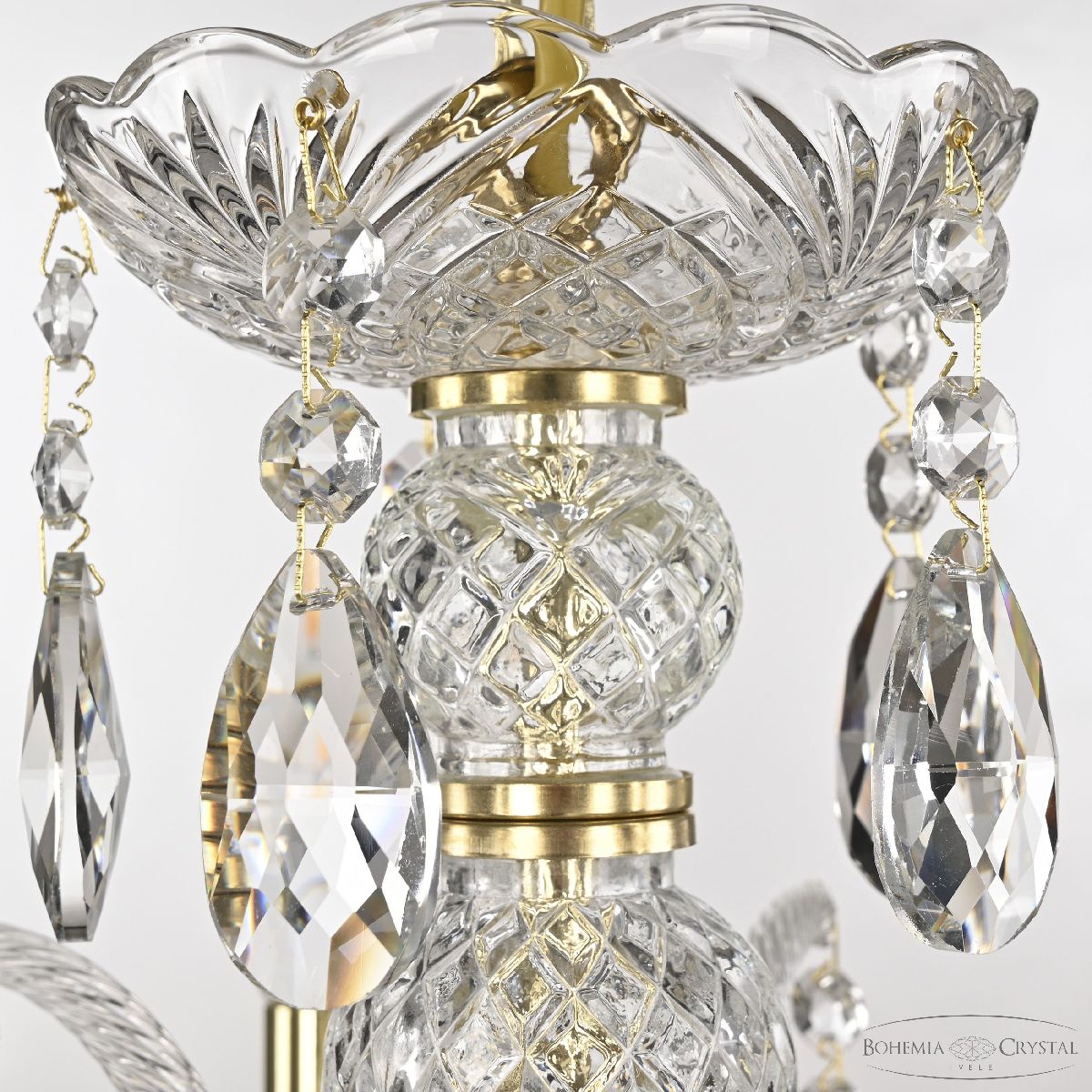 подвесная люстра bohemia ivele crystal 105/5/141 g