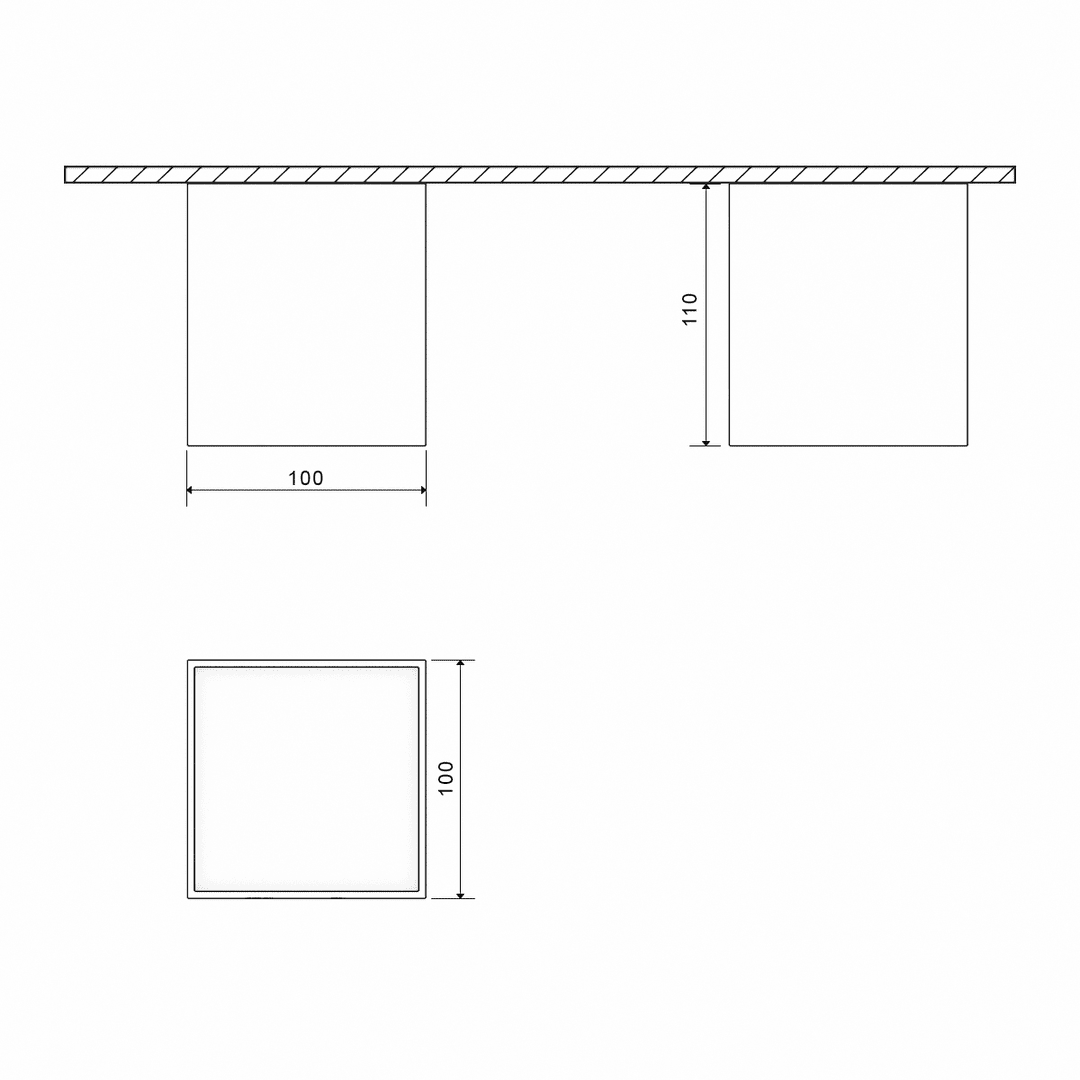 накладной светильник designled gw-8601-10-bl-ww 004900