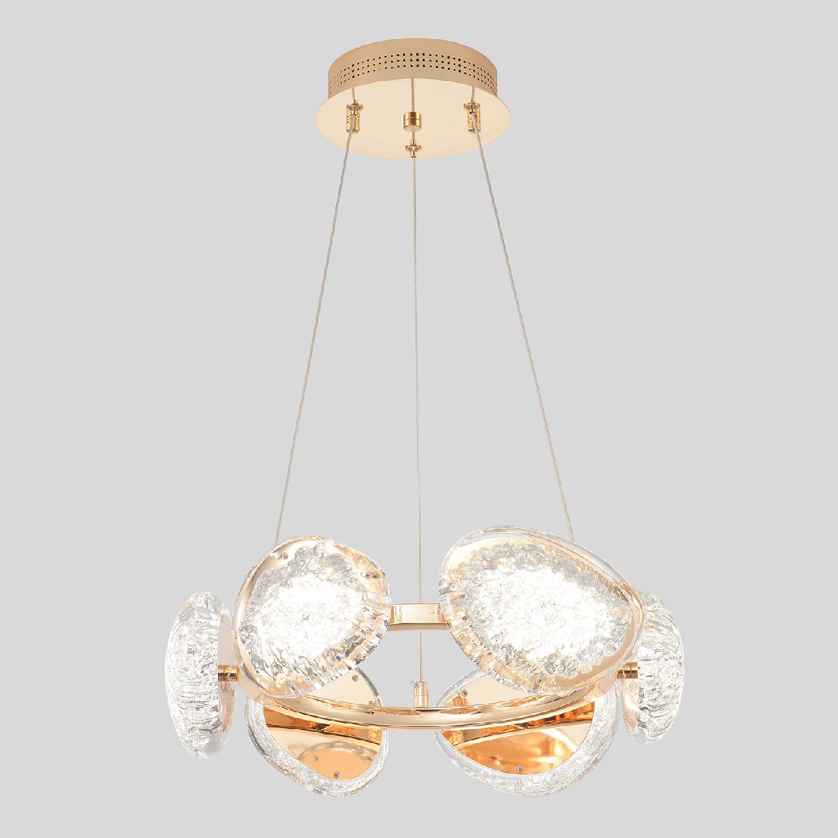 подвесная люстра crystal lux felicidad sp48w led
