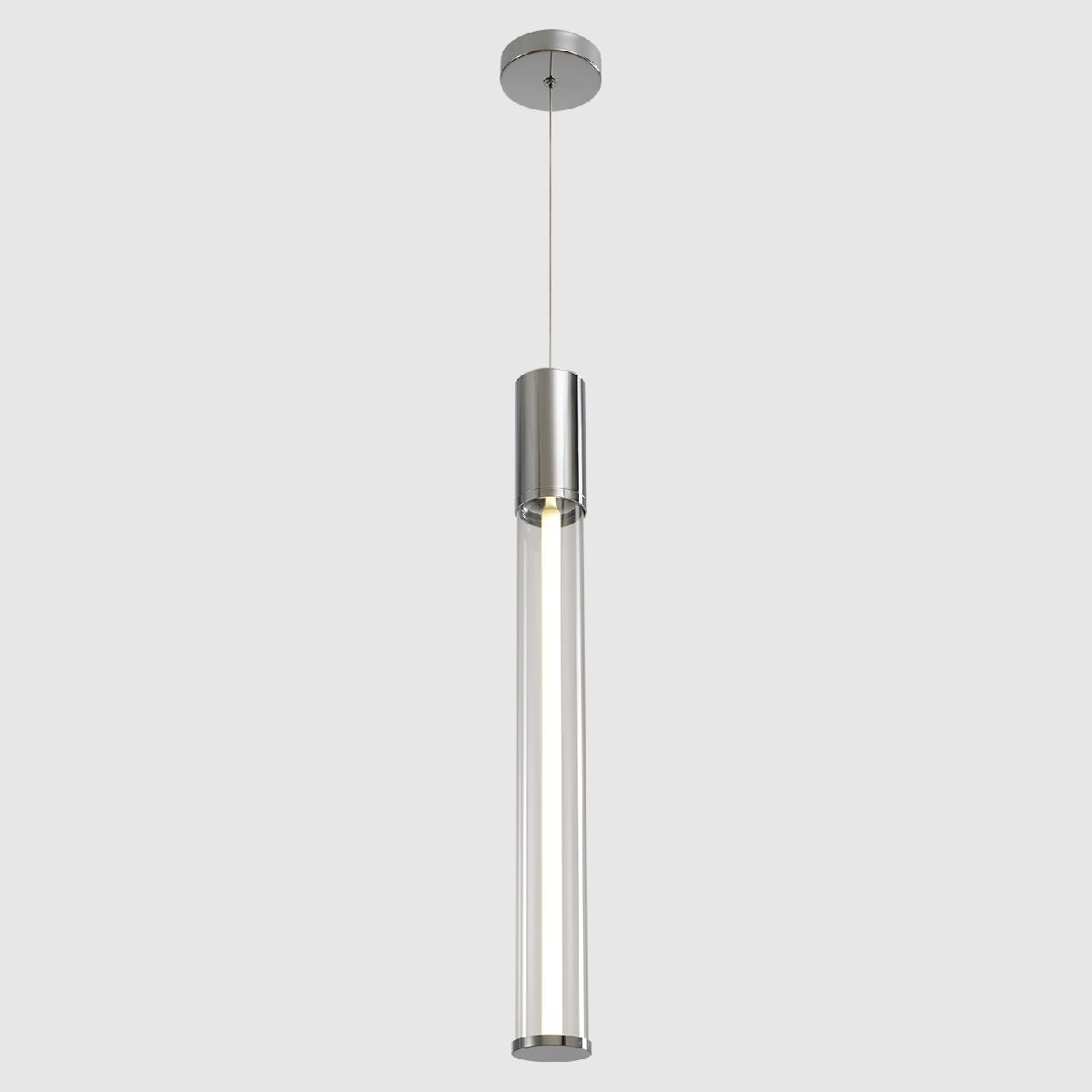 подвесной светильник crystal lux lineup sp11w led chrome