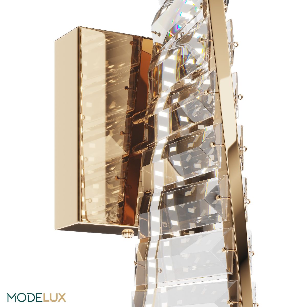 настенный светильник modestyle ms.88910.01 gd