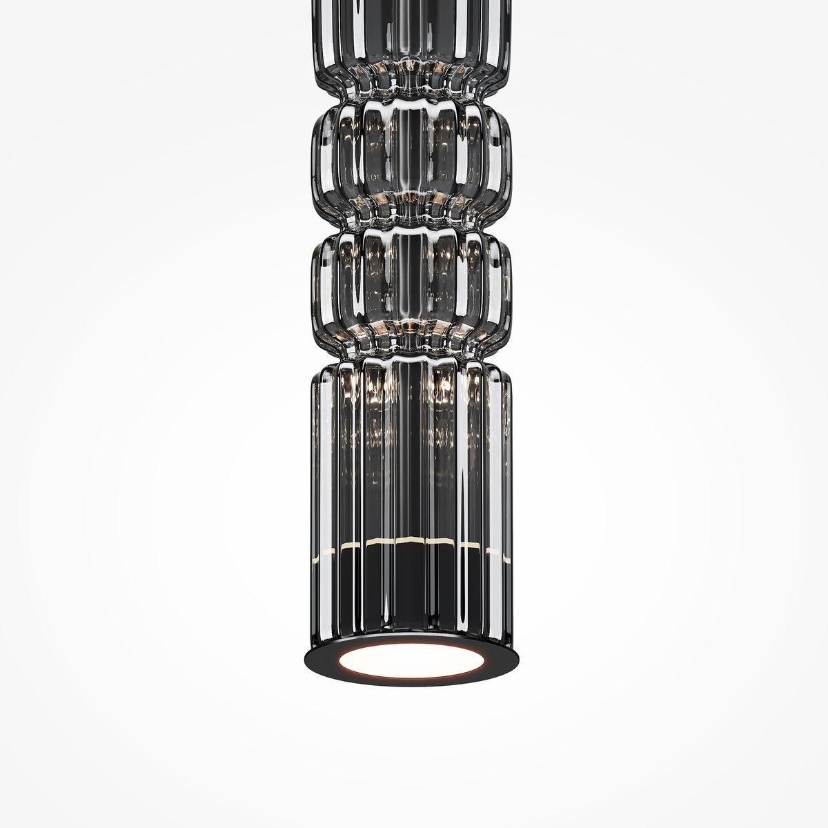 подвесной светодиодный светильник maytoni ordo mod272pl-l12b3k