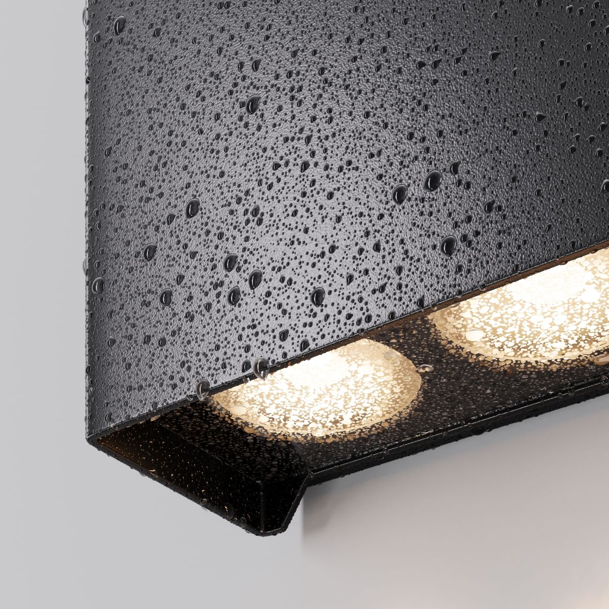 уличный настенный светильник maytoni shell o505wl-l6b3k