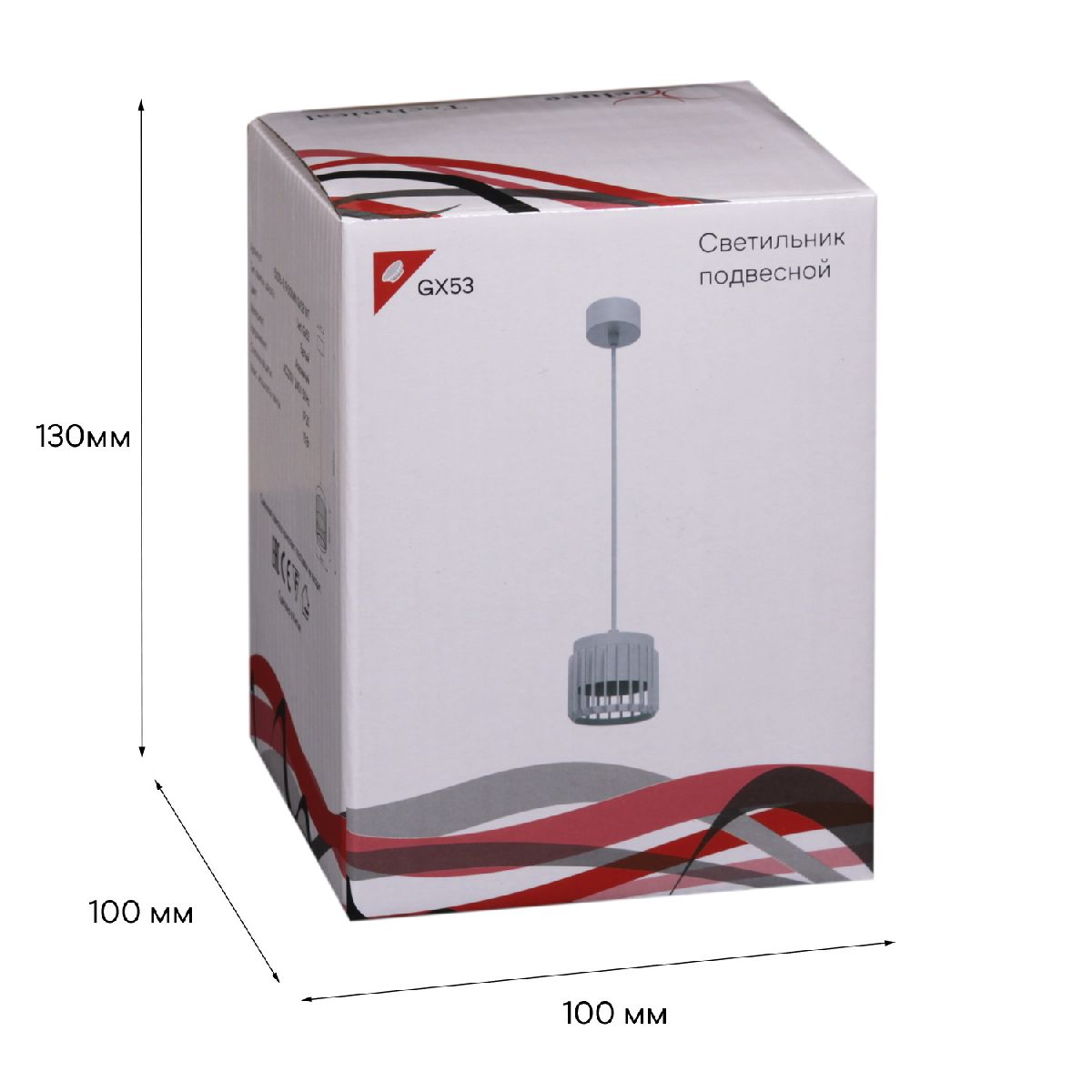 подвесной светильник reluce 53018-0.9-001mn gx53 wt