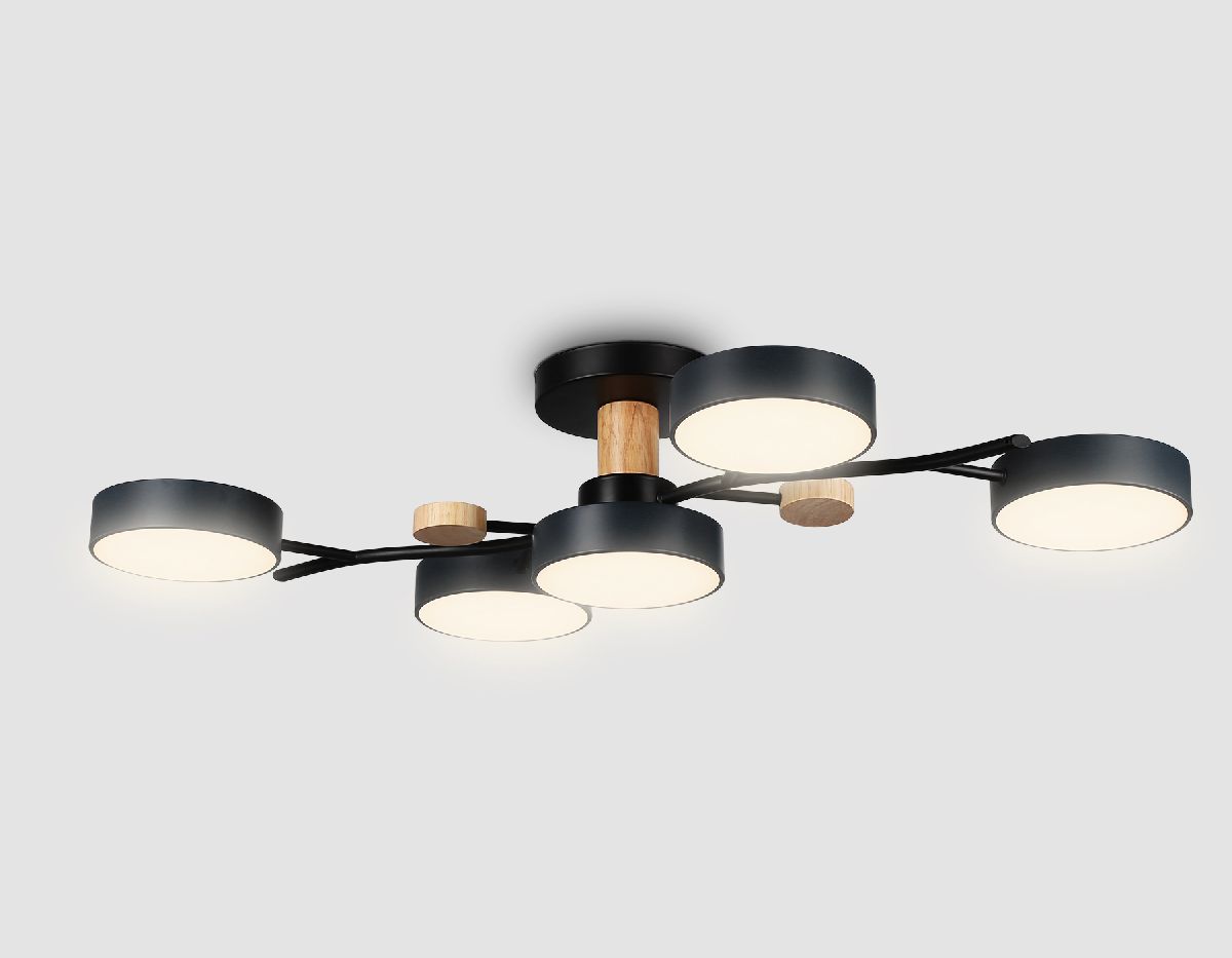 потолочная люстра ambrella light linetech fl4835