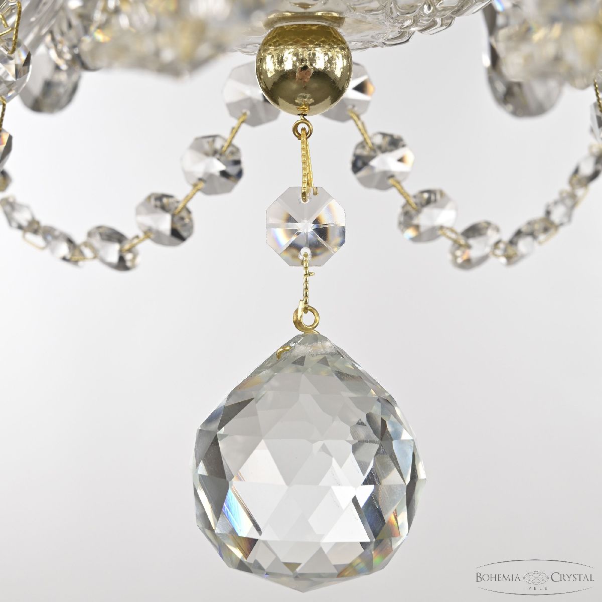 подвесная люстра bohemia ivele crystal 101/5/141 g