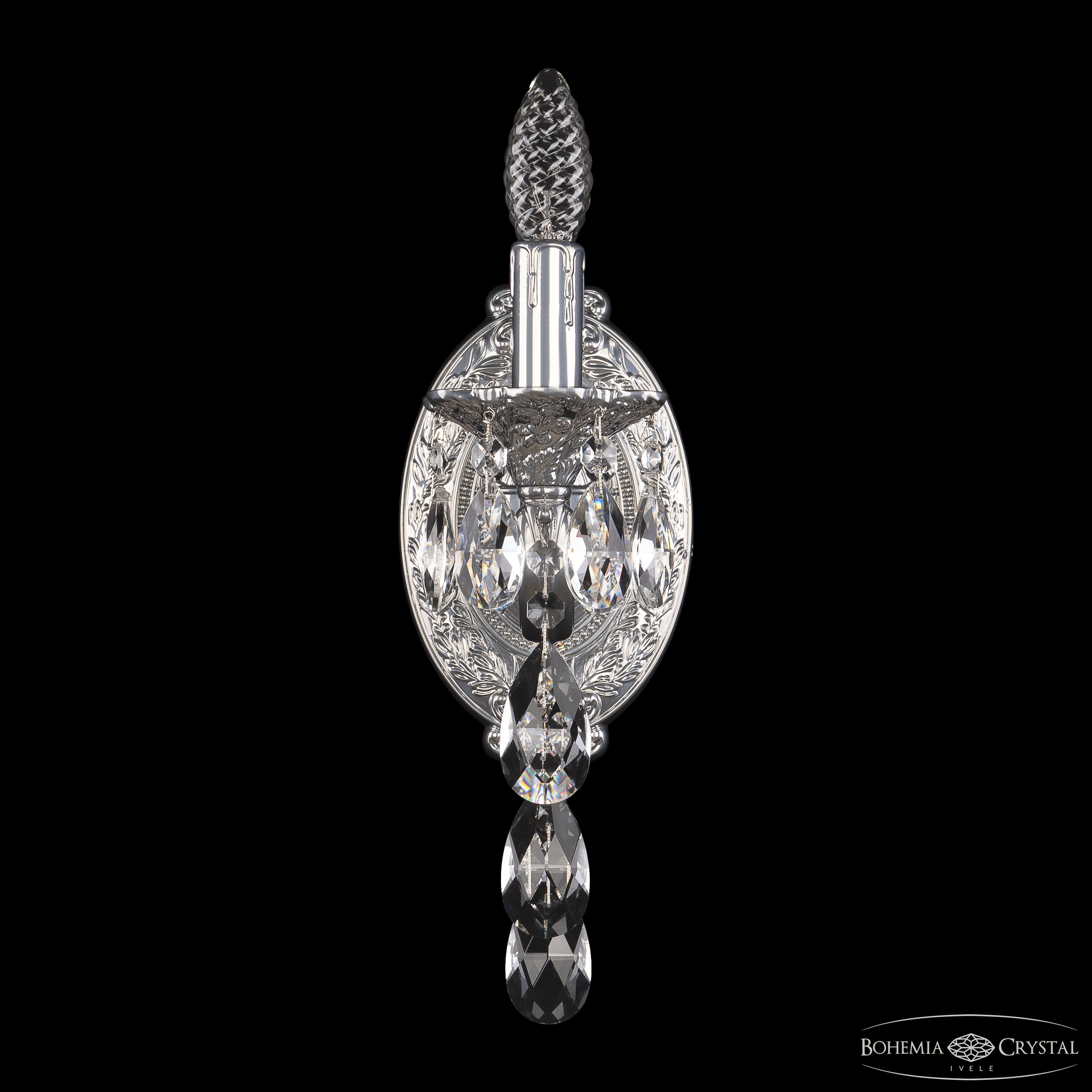бра bohemia ivele crystal al7801b10/1/175 b cg