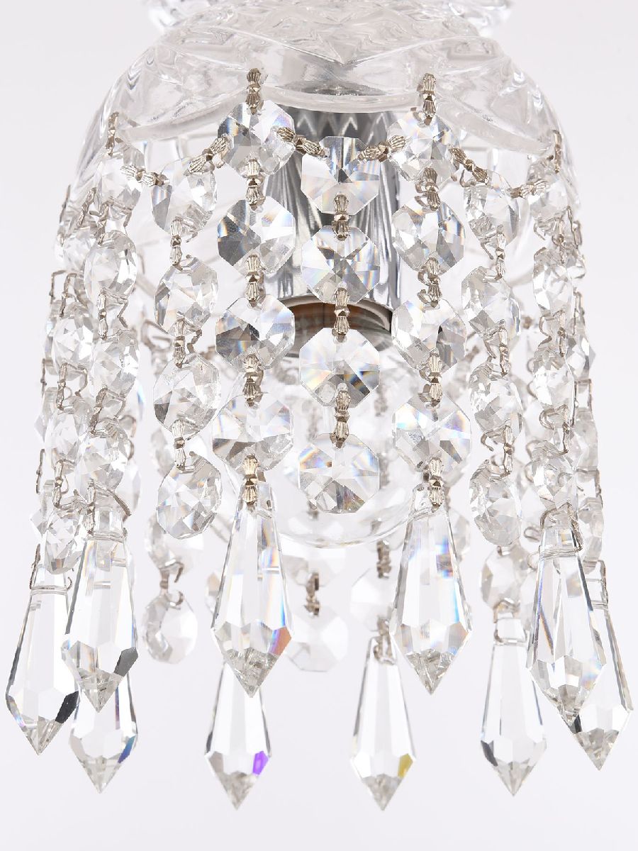 подвесной светильник bohemia ivele crystal 14781p/11 ni drops