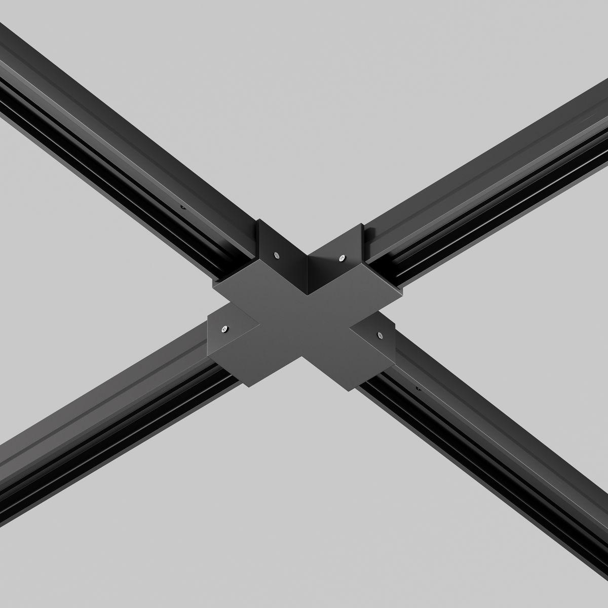 коннектор x-образный maytoni elasity ip o-tr001-cc