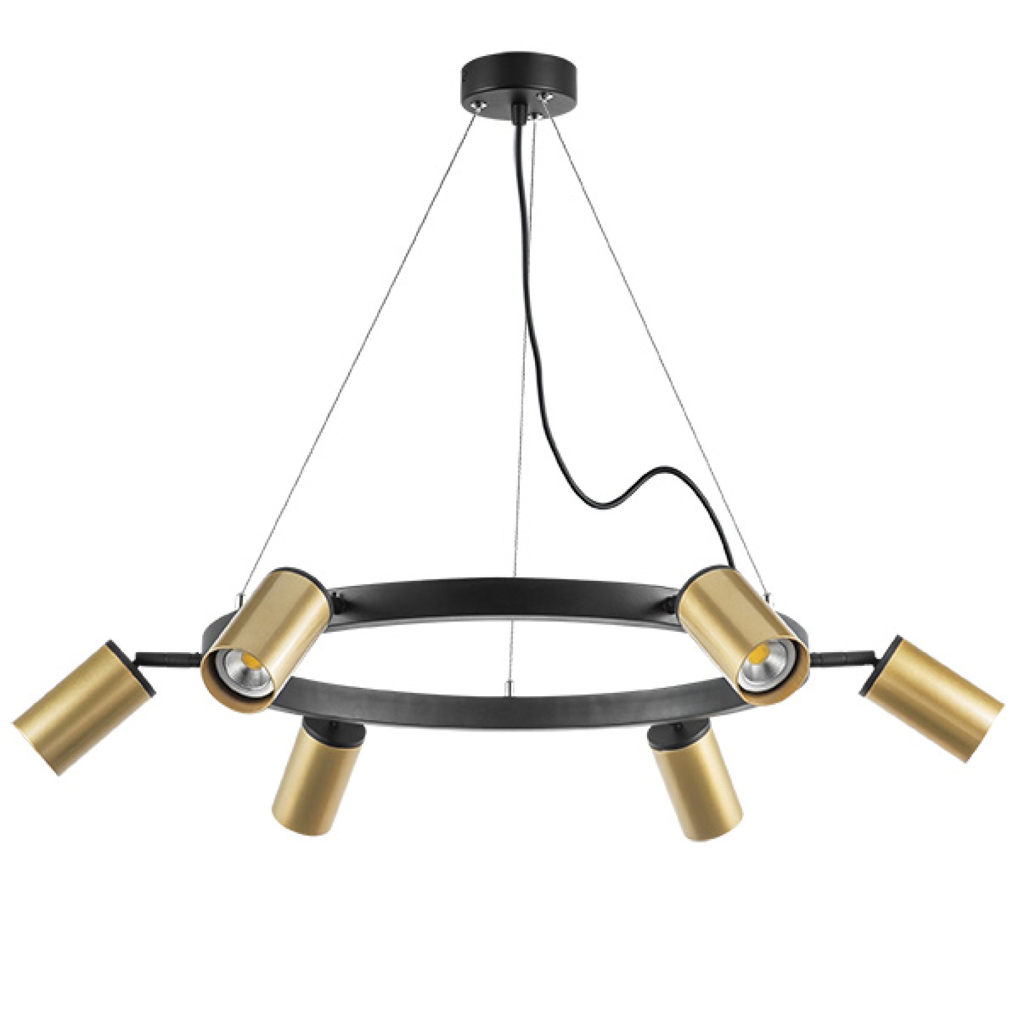 подвесная люстра lightstar rullo (571016+214440-6) lr016406