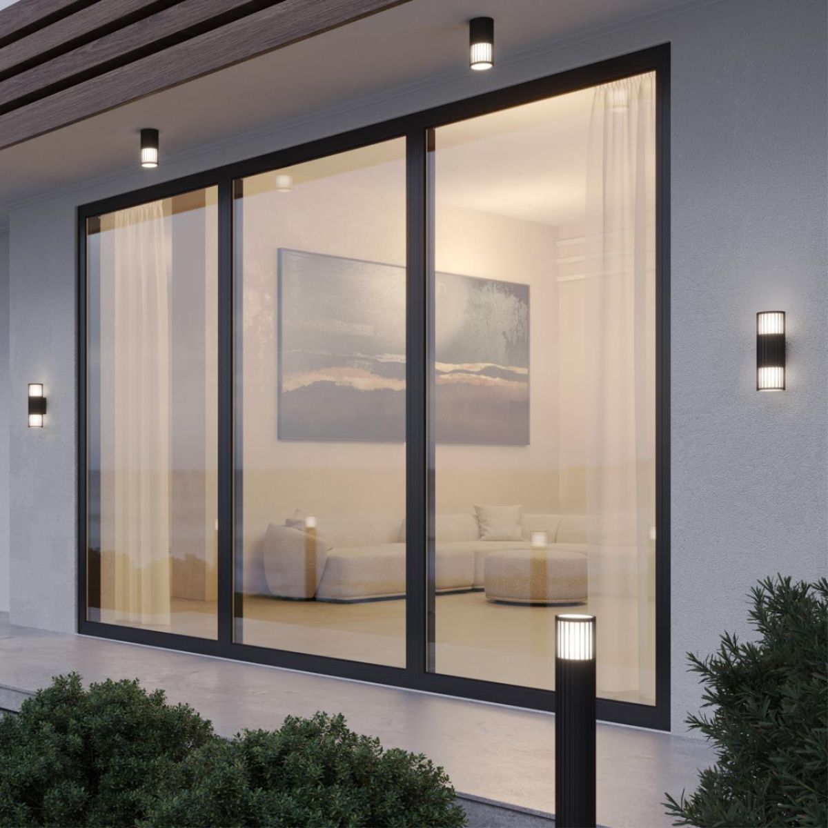 уличный потолочный светильник novotech street costas 370993