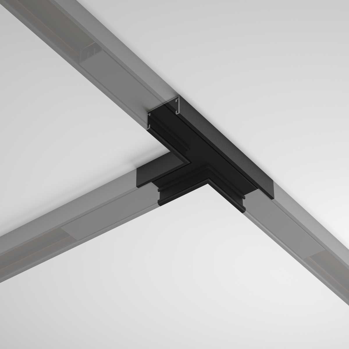 т- образный коннектор накладной maytoni technical tra172ct-11b