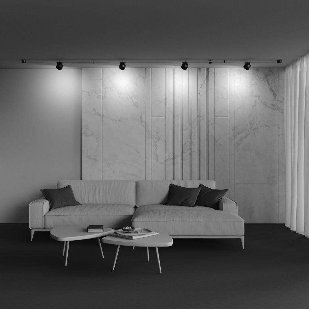 подвесной светодиодный светильник maytoni technical pendant system parity cup tr124b-12w3k-b