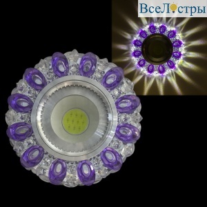 42225-9.0-001PL MR16+LED3W CL/PP