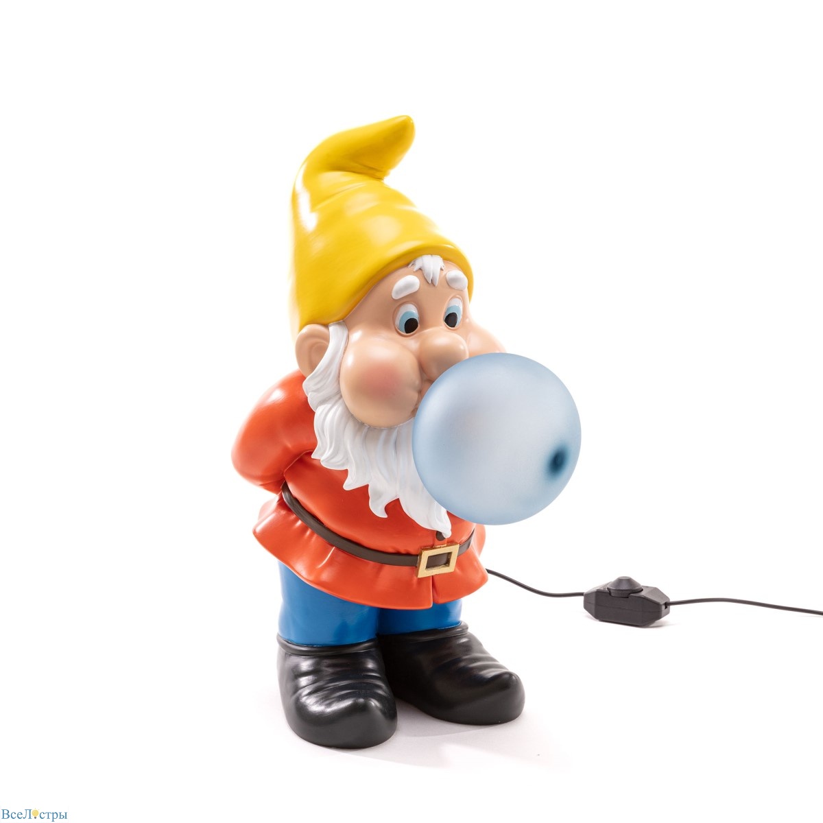 настольная лампа gummy snooping seletti