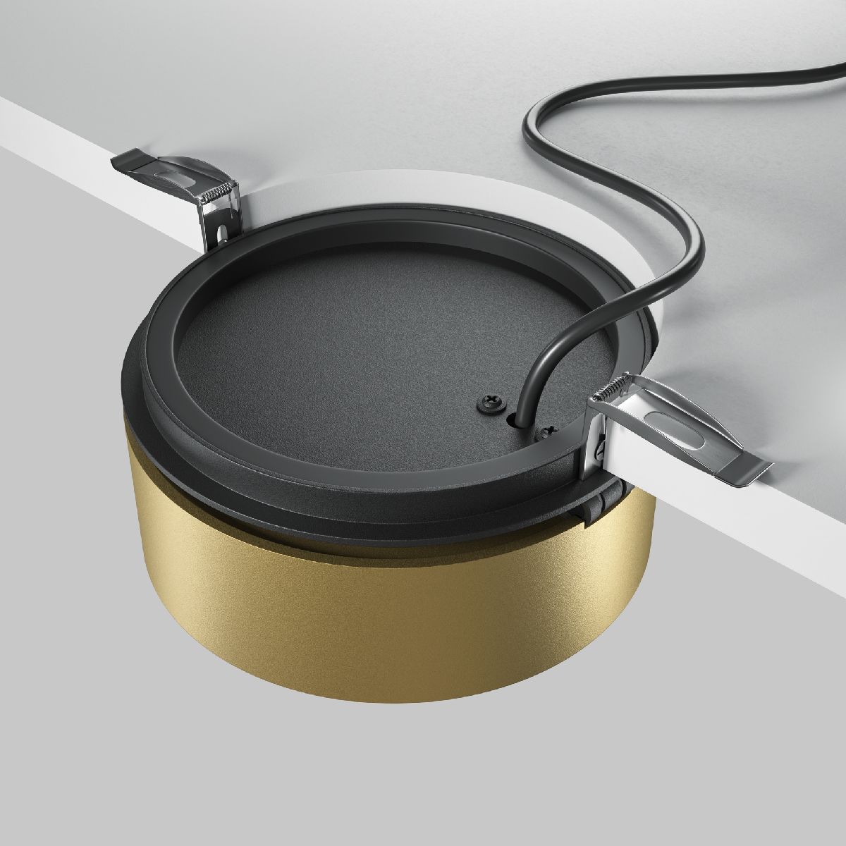 встраиваемый светильник maytoni onda dl024-18w3k-bmg