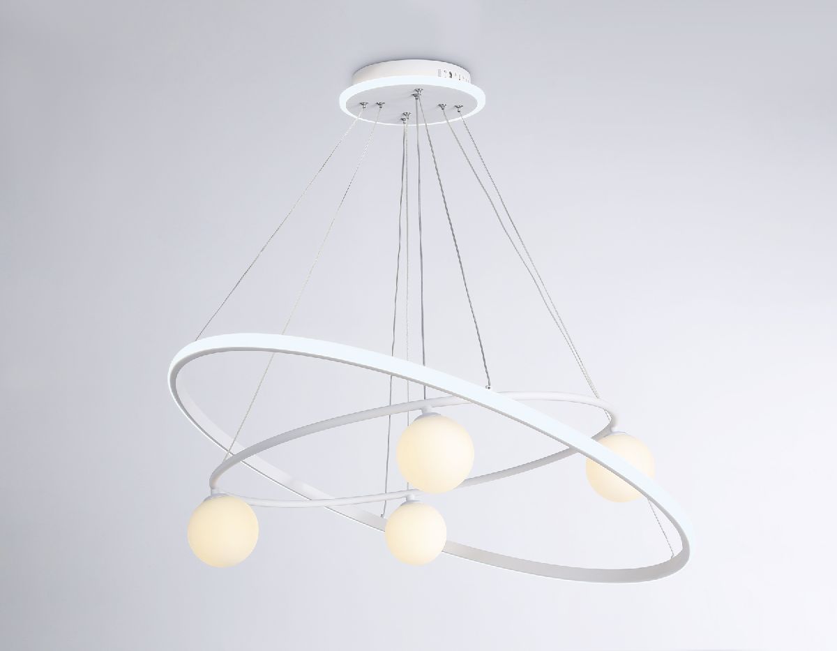 подвесная люстра ambrella light linetech fl66326