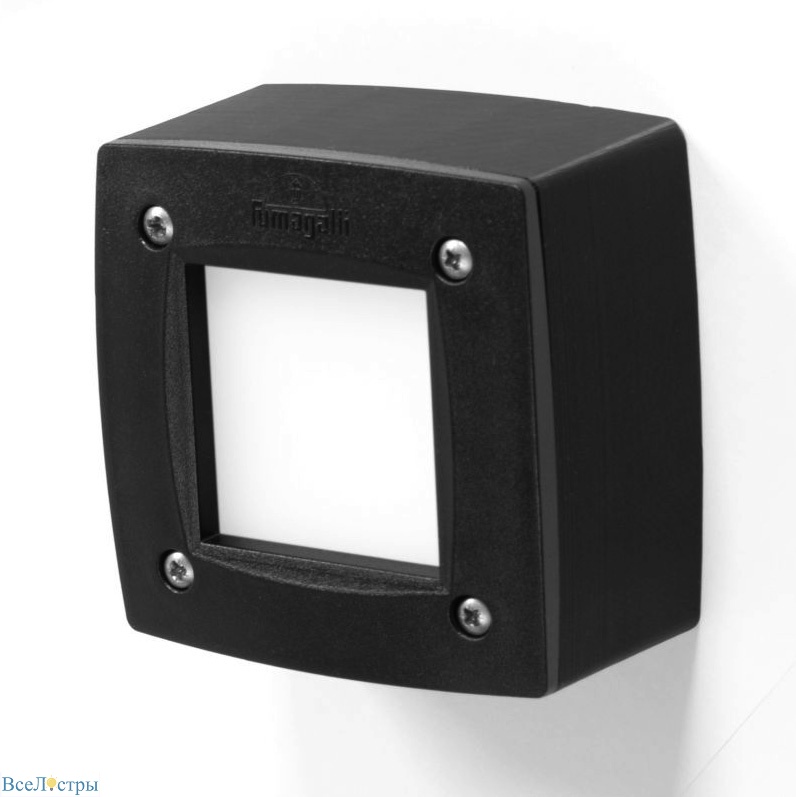 уличный светодиодный светильник fumagalli extraleti 100 square 3s1.000.000.ayg1l