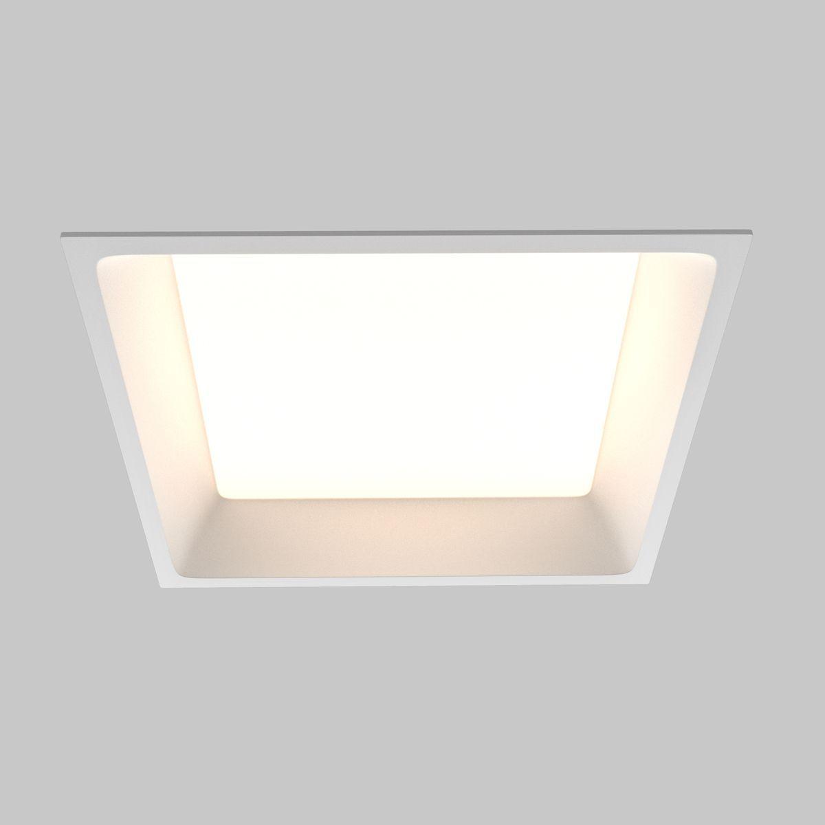 встраиваемый светодиодный светильник maytoni okno dl056-24w3-4-6k-w