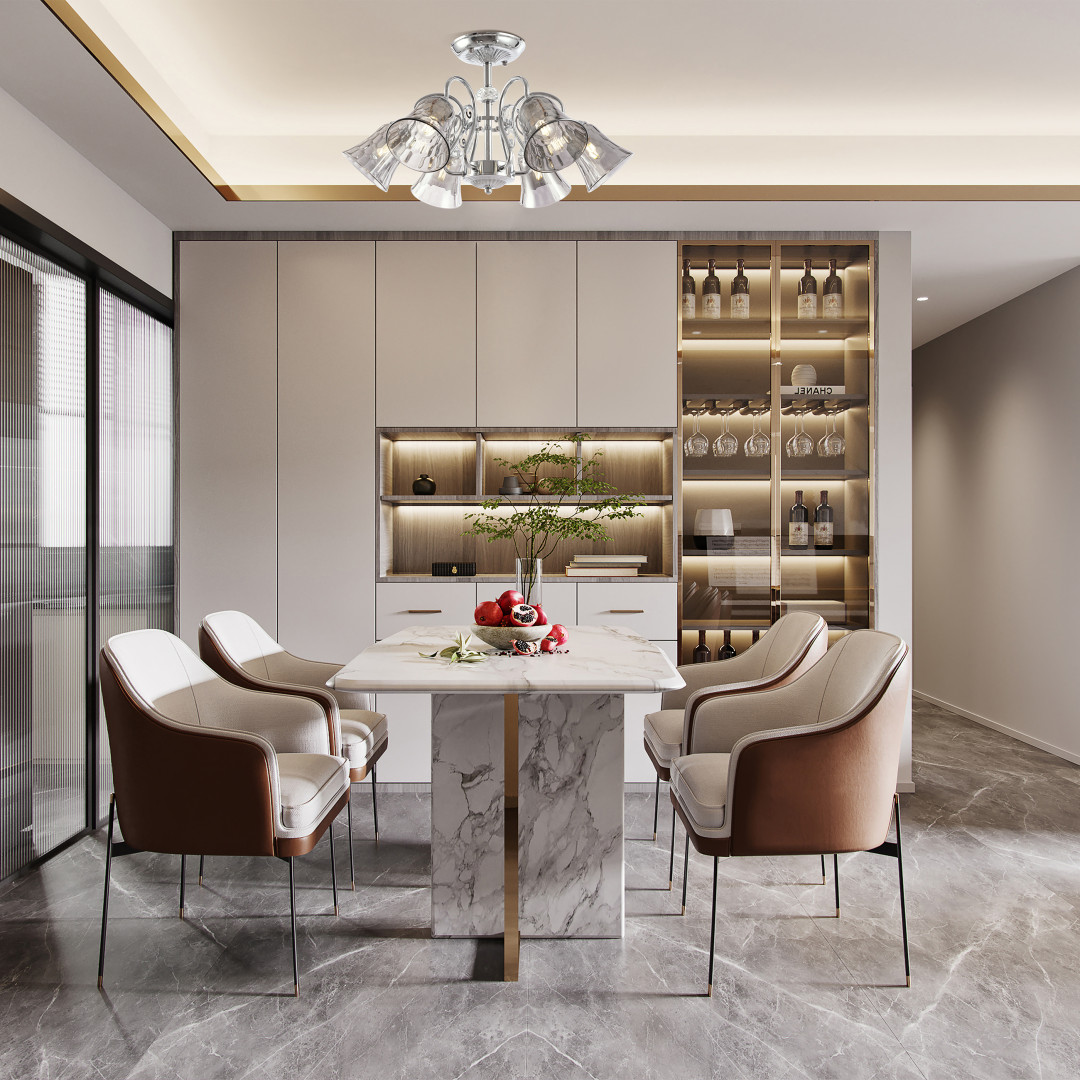 потолочная люстра arte milano 340800/6 cr
