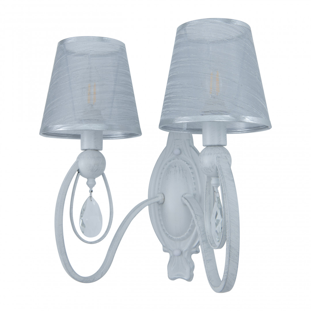 бра arte milano 347203/2w wt+sl