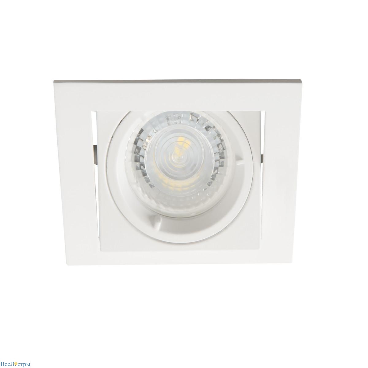 точечный светильник kanlux alren dtl-w 26753