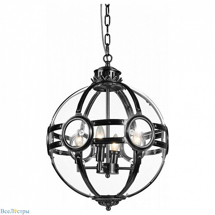 подвесной светильник delight collection hagerty kg0516p-4 black