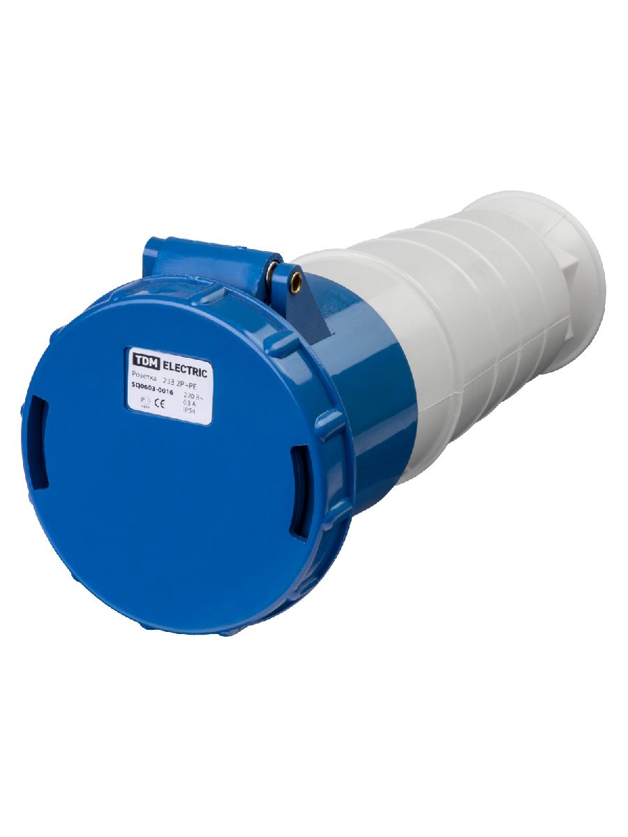 розетка переносная tdm electric sq0603-0016