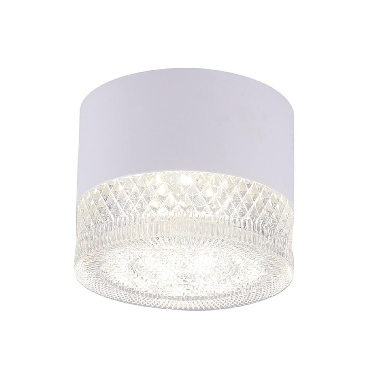 потолочный светодиодный светильник crystal lux clt 140c80 wh 4000k