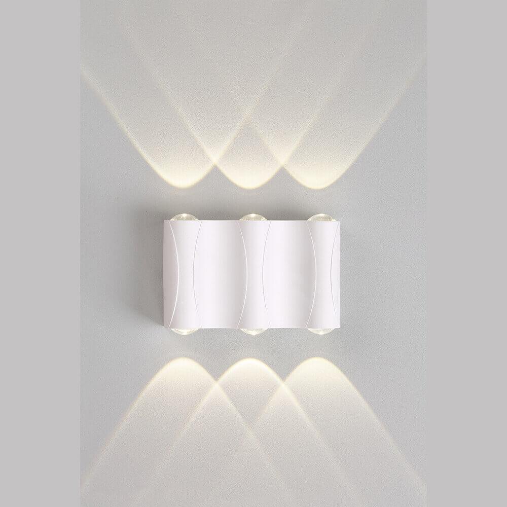 настенный светодиодный светильник crystal lux clt 022w3 wh 4000k