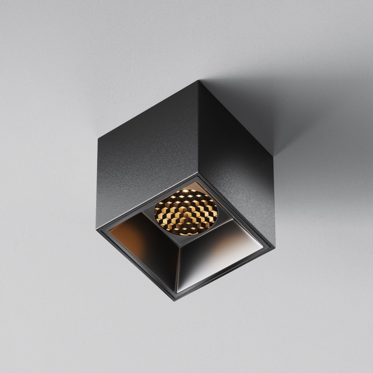 накладной светильник maytoni alfa led c064cl-5w2.7k-sq-b