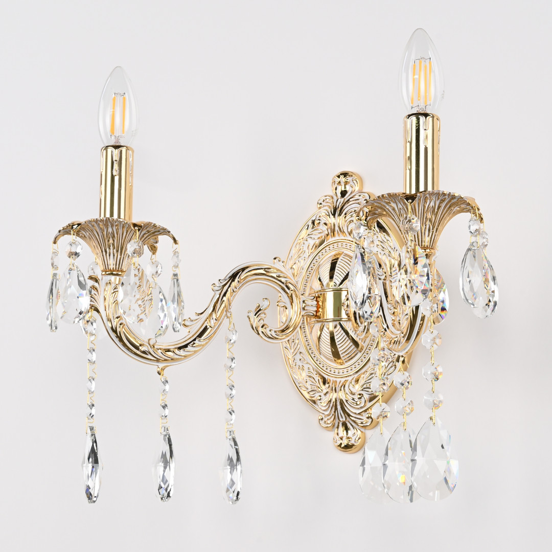 бра bohemia ivele crystal al7901b10/2/175 a gw