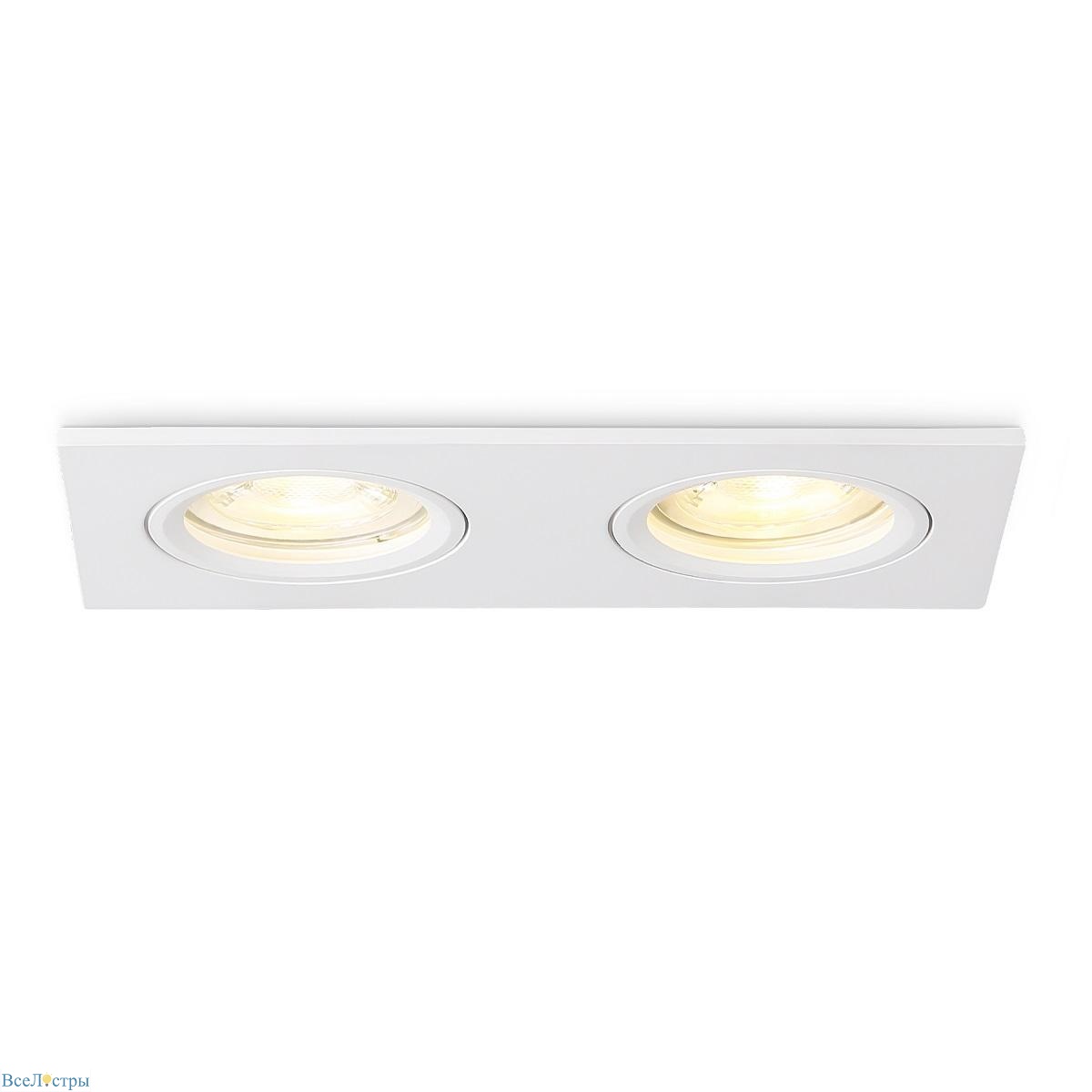 встраиваемый светильник ambrella light techno spot standard tech tn102460