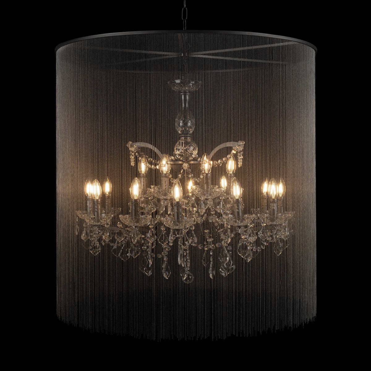 подвесная люстра loft it vaille crystal 10450/900
