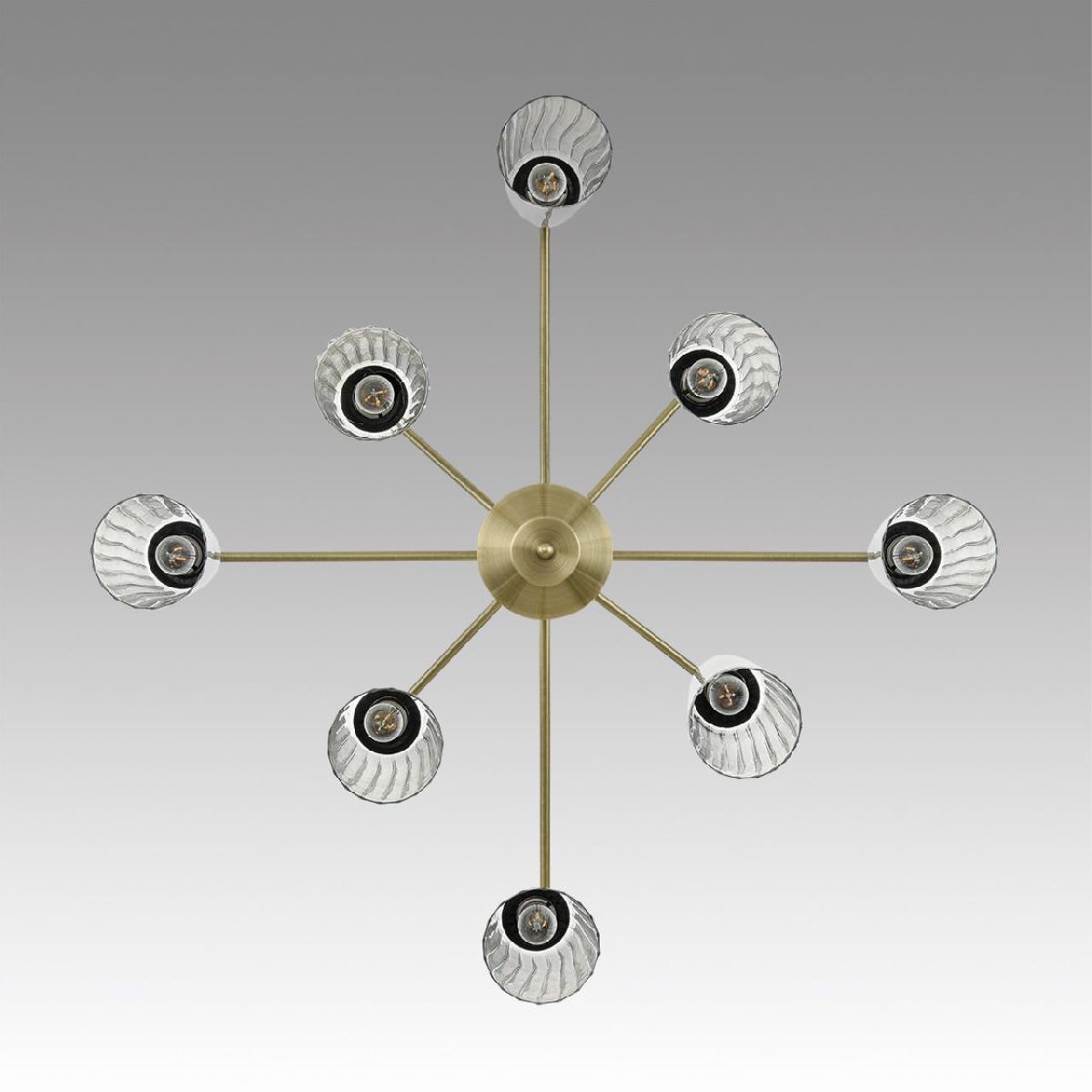 люстра на штанге lumion doliana 6584/8c