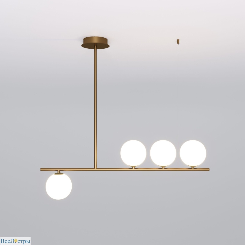 подвесная люстра eurosvet fredo 70136/4 латунь a061532