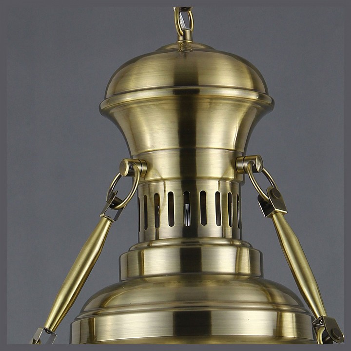 подвесной светильник delight collection loft km046p brass