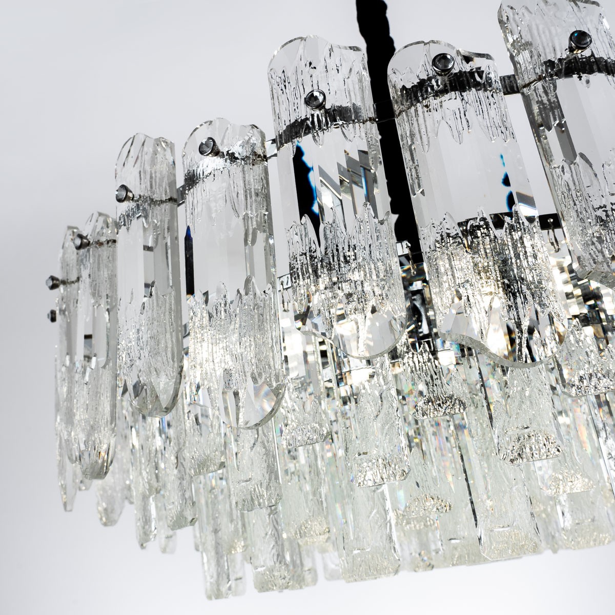 подвесная люстра modelux ml.7083.12 cr