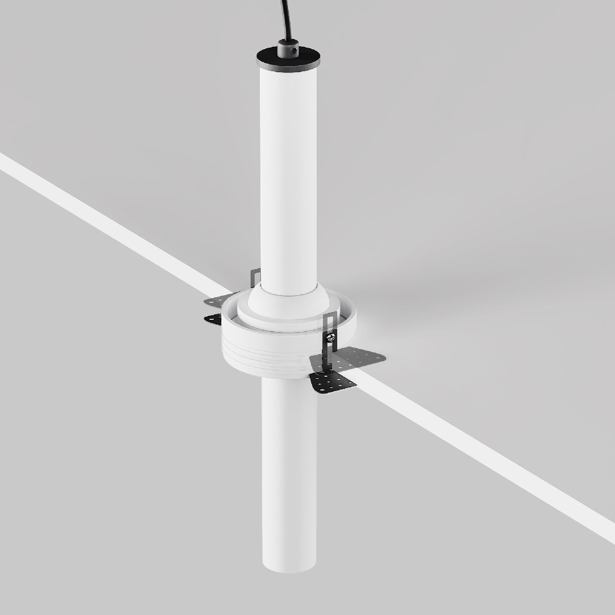 встраиваемый светильник maytoni focus t c140trs-l300-7w4k-w