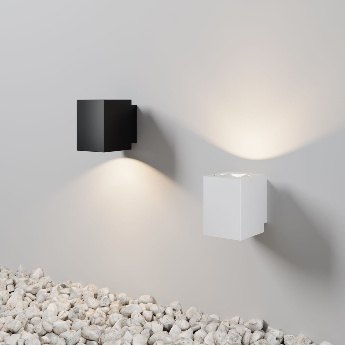 уличный настенный светильник maytoni block o507wl-l5b3k