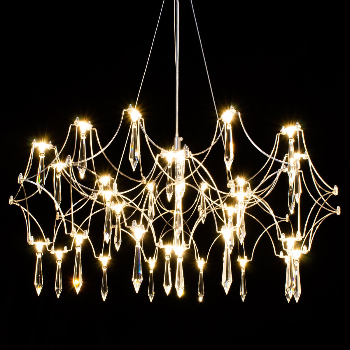 подвесная люстра illumico il0808-630hx-36 ether