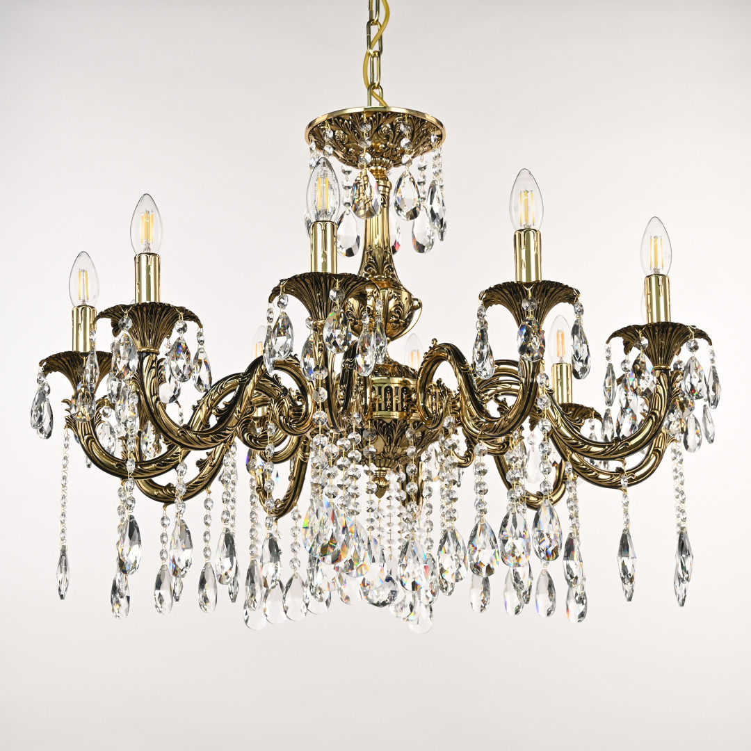 подвесная люстра bohemia ivele crystal al79101/10/250 a gb