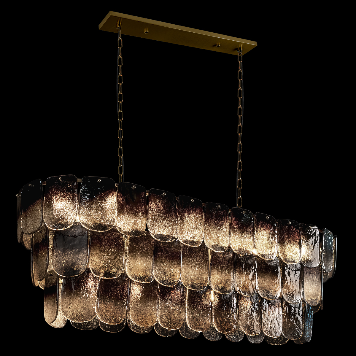 подвесная люстра loft it gradient 10482/1200r smoke