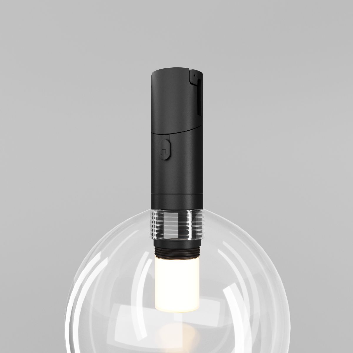 трековый магнитный светильник maytoni bubble tr205-1-3w3k-b